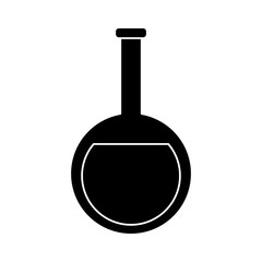 chemistry flask tool icon vector illustration graphic design