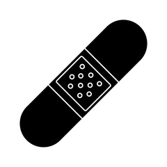 Medical bandage symbol icon vector illustration graphic design