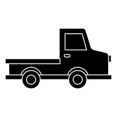 Pick up vehicle icon vector illustration graphic design