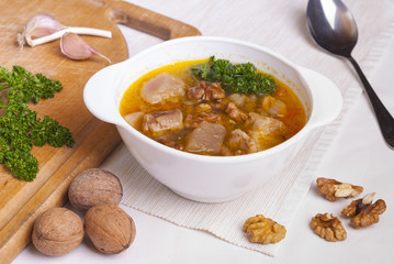 walnut soup kharcho