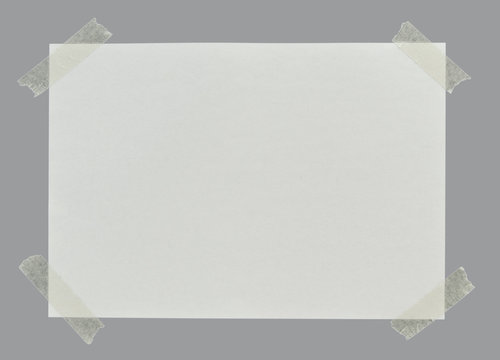 blank paper sheet
