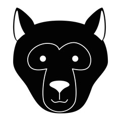 wild bear kodiak head