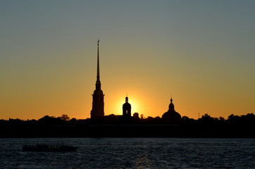 Die Admiralität in St. Petersburg