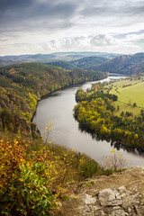 Naklejka premium Vltava river