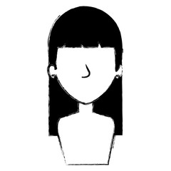 beautiful woman shirtless avatar character