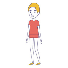 beautiful woman avatar character