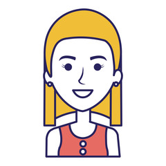 Obraz premium beautiful woman avatar character