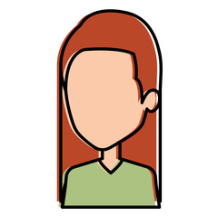 beautiful woman avatar character