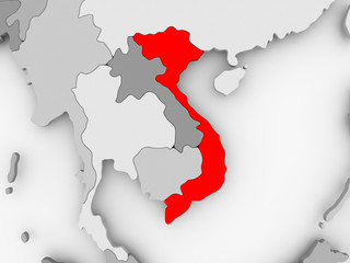 Map of Vietnam
