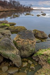 Rocky shoreline