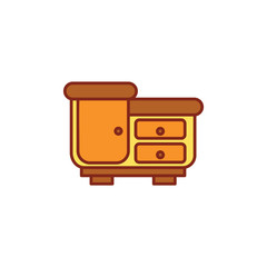 Furniture icon vector design illustration