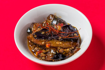 麻婆茄子　Chinese mapo eggplant