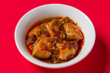 麻婆豆腐　Chinese Mapo tofu