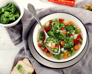 Vegetable soup