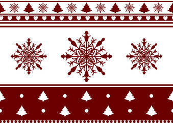 Winter pattern. - 178421494