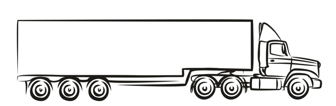 Logo of the big truck.