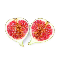 figs on white background