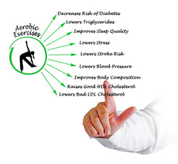 Benefits of aerobic excercises
