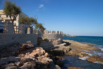 Coastline of Giovinazzo.