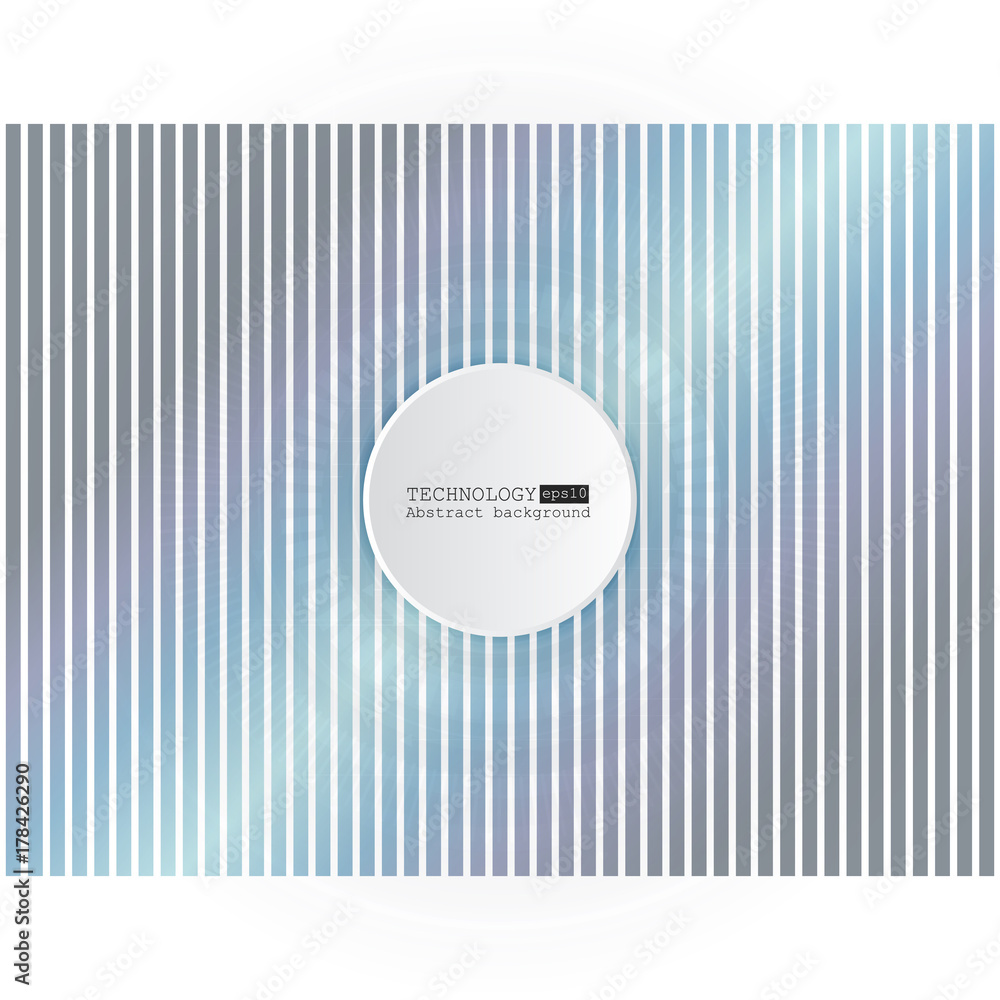 Aufkleber abstract technology background with various technological elements. vector illustration.