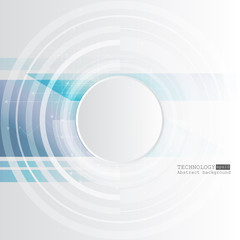 Abstract technology background with various technological elements. Vector illustration.