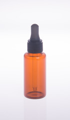 bottle. cosmetics bottle on the background