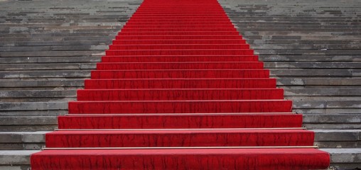 red carpet / event / steps and staircases / stairways