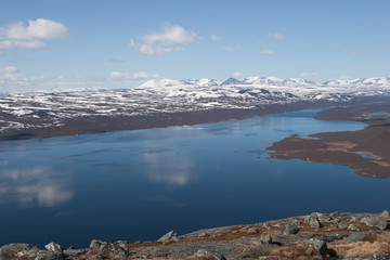 Fototapeta na wymiar Lake Kilpisjärvi 2