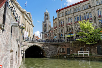 Fototapeta na wymiar Utrecht, Pays-Bas
