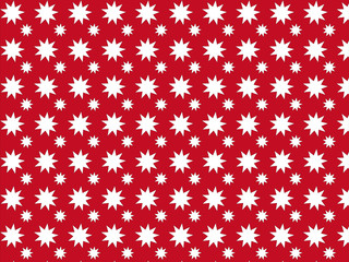 赤と白のきらきら