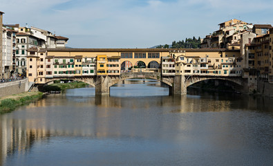 Obraz premium Ponte Vecchio we Florencji we Włoszech