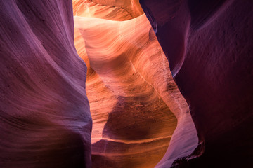 amazing shapes at antelope canyon, arizona