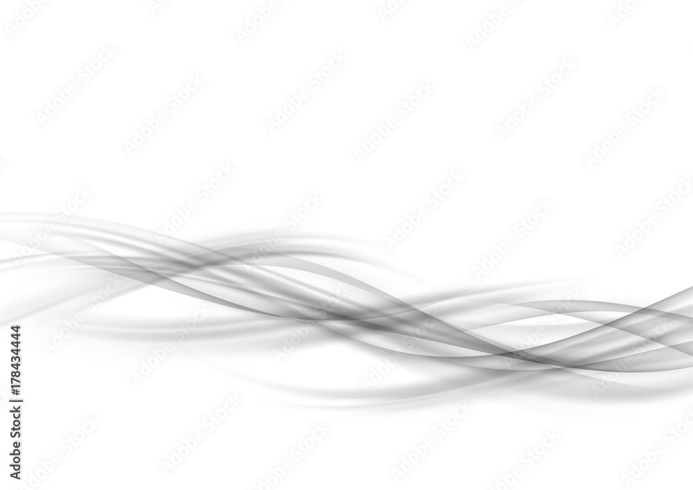 Wall mural futuristic abstract soft transparent speed line graphic layout