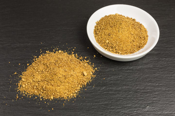 Coconut blossom sugar is extracted from the buds of coconut trees. It contains various minerals and vitamins.