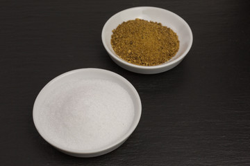 Erythritol is an alternative to sugar, almost noncaloric and does not affect blood sugar. Coconut blossom sugar is extracted from the buds of coconut trees. It contains various minerals and vitamins.