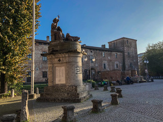 un pomeriggio a Melegnano paesino della provincia di Milano