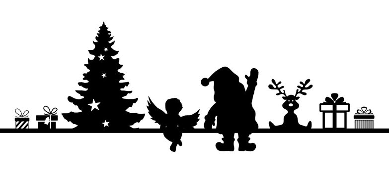 Silhouette Weihnachten