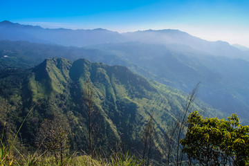 Little Adam's Peak Mountain in Sri Lanka