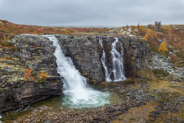 Wasserfall Storulfossen, Rondane Nationalpark