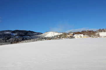 paisaje nevado casa rural país vasco 6435-f17 © txakel