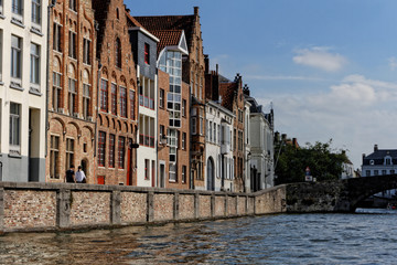 Fototapeta na wymiar Bruges, la Venise du nord, Belgique