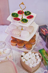 Table with all kinds of sweets 8560.