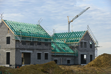 immobilier maison logement construction materiaux entrepreneur terrain brique beton batir renover...