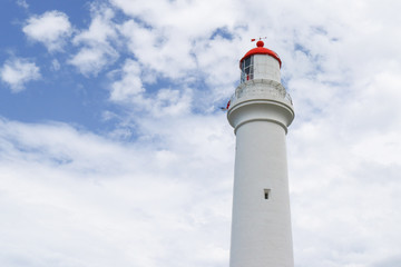 Split Point lighthouse (1891), at Aireys Inlet in Victoria, is 34 metres tall and has 132 stairs