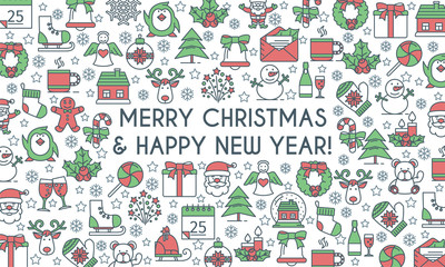 merry christmas banner