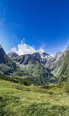 Fototapeta premium Grossglockner view from Fuschertörl