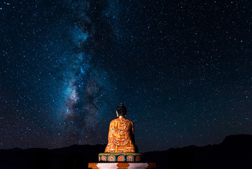 Milky way buddha statue in langza 