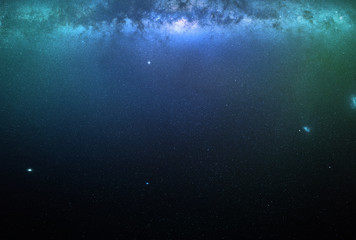 Fototapeta na wymiar Beautiful Starry Sky Milky Way Background, Photo Overlay Effect Instant Download JPG