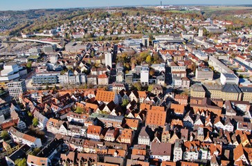 Ulm, Blick vom Münsterturm