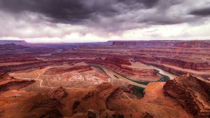 Approaching Storm Dead Horse Point